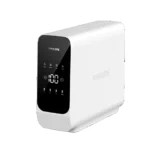 Philips AUT3063/62 dijital pompalı beyaz su arıtma cihazı önü görünümü
