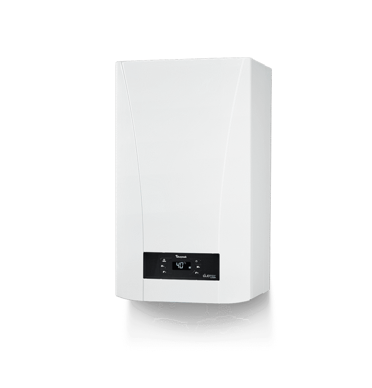 Baymak Duotec Compact Premix 30 kW tam yoğuşmalı kombi dış görünümü