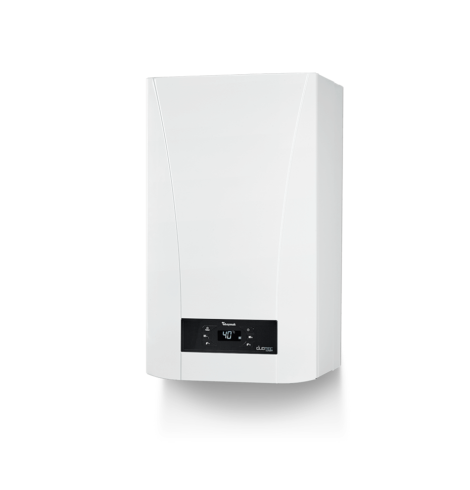 Baymak Duotec Compact Premix 30 kW Yoğuşmalı Kombi Baymak Duotec Compact Premix 30 kW tam yoğuşmalı kombi dış görünümü