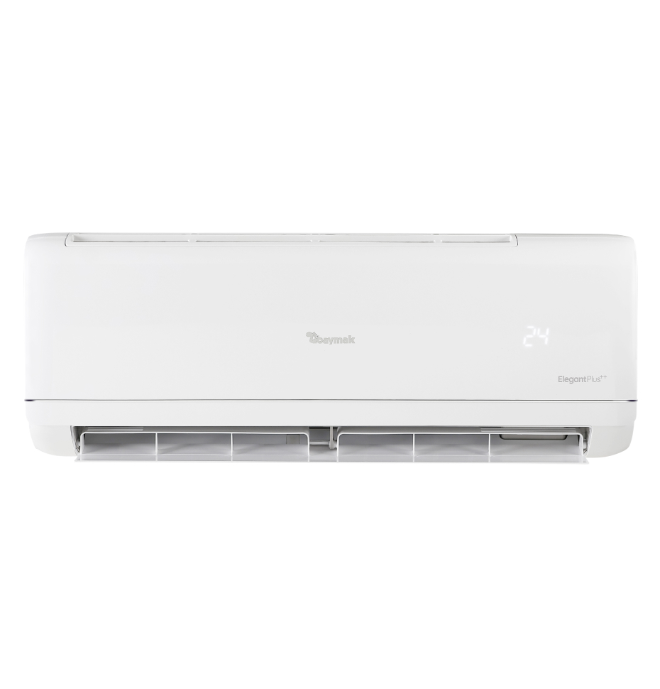 Baymak Elegant Plus 12.000 BTU A++ Inverter Duvar Tipi Klima Baymak Elegant Plus 12000 BTU A++ inverter duvar tipi klima iç ünite beyaz modern tasarımı