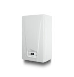 Baymak Lunatec Premix 30 kW kombi dijital LCD ekranlı kontrol paneli görünümü