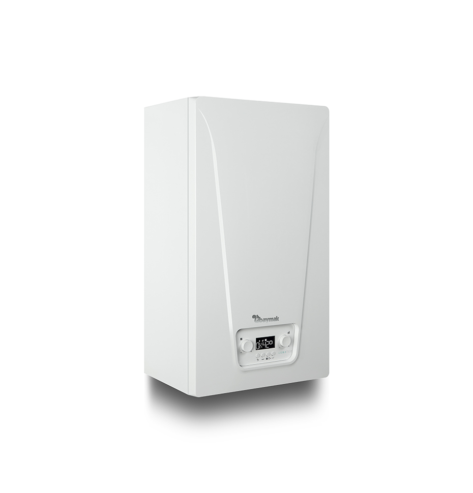 Baymak Lunatec Premix 30 kW Tam Yoğuşmalı Kombi Baymak Lunatec Premix 30 kW tam yoğuşmalı kombi beyaz renkli şık tasarımı